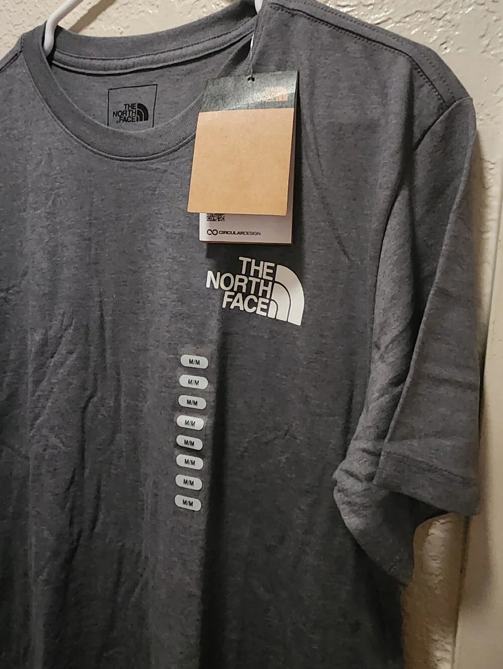The North Face Men's Short-Sleeve Tee in Gray- MEDIUM NWT